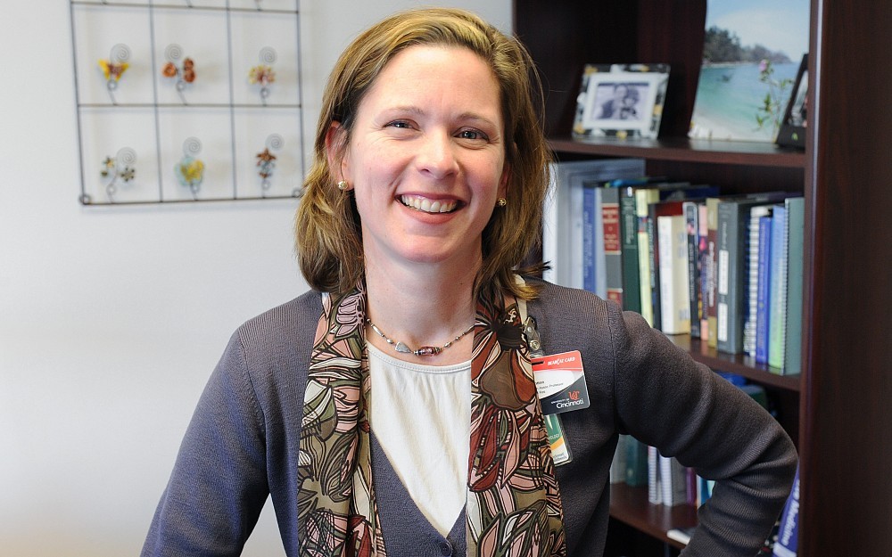 Sian Cotton, PhD, director of the UC Center for Integrative Health and Wellness