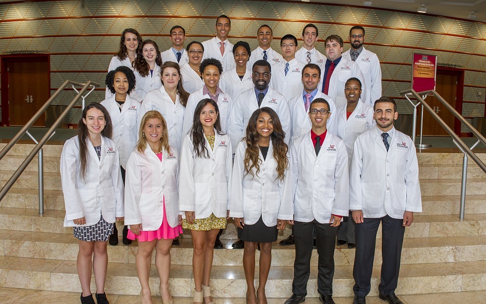 Group photos were part of the College of Medicine's White Coat Ceremony for the Class of 2020.