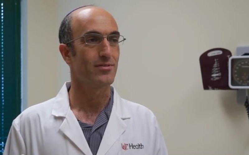 Oded Zmora, MD, an assistant professor in the University of Cincinnati Department of Family and Community Medicine
