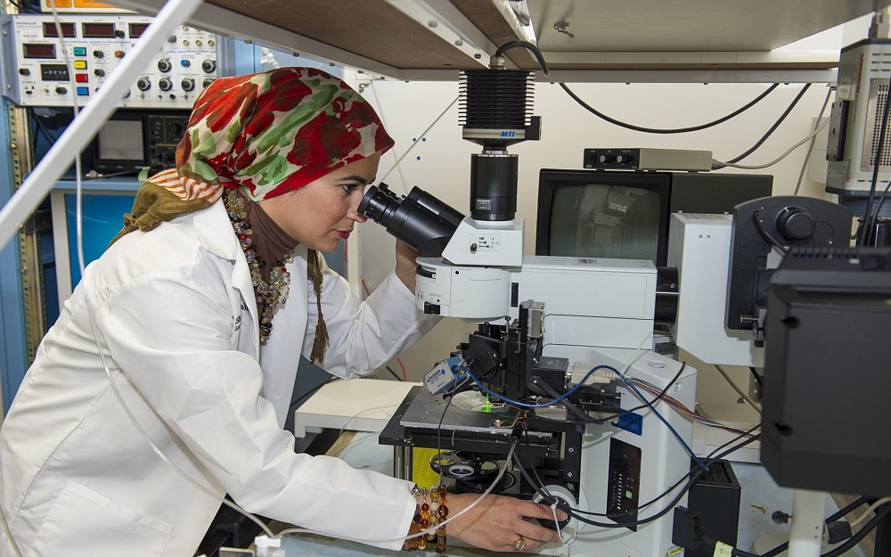 Shaimaa Ibrahim, Fulbright scholar at the UC College of Medicine