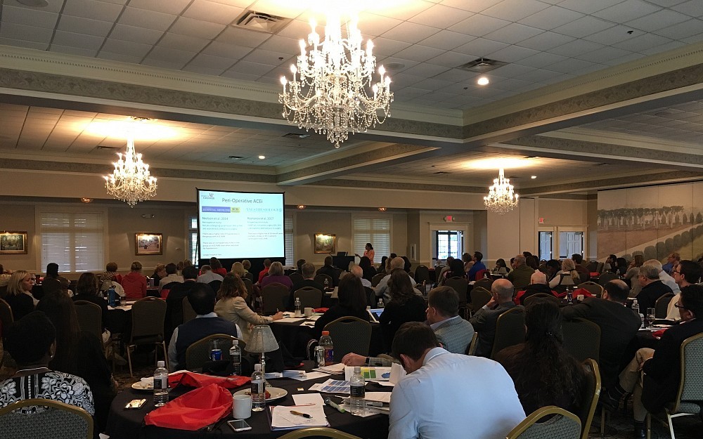 Physicians from throughout throughout the Tristate attend the first General Internal Medicine Conference held Saturday, Sept. 9, 2017, at Manor House Banquet and Conference Center in Mason.