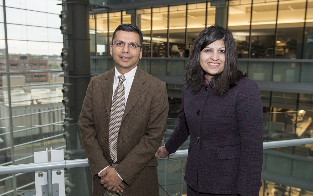 Charuhas Thakar, MD, professor and director of the Kidney CARE program and Silvi Shah MD, assistant professor in the Division of Nephrology