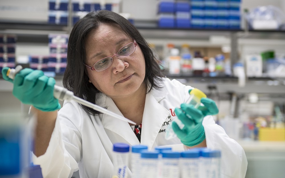 Jane Yu, PhD, associate professor in the Division of Pulmonary, Critical Care and Sleep Medicine in the Department of Internal Medicine.