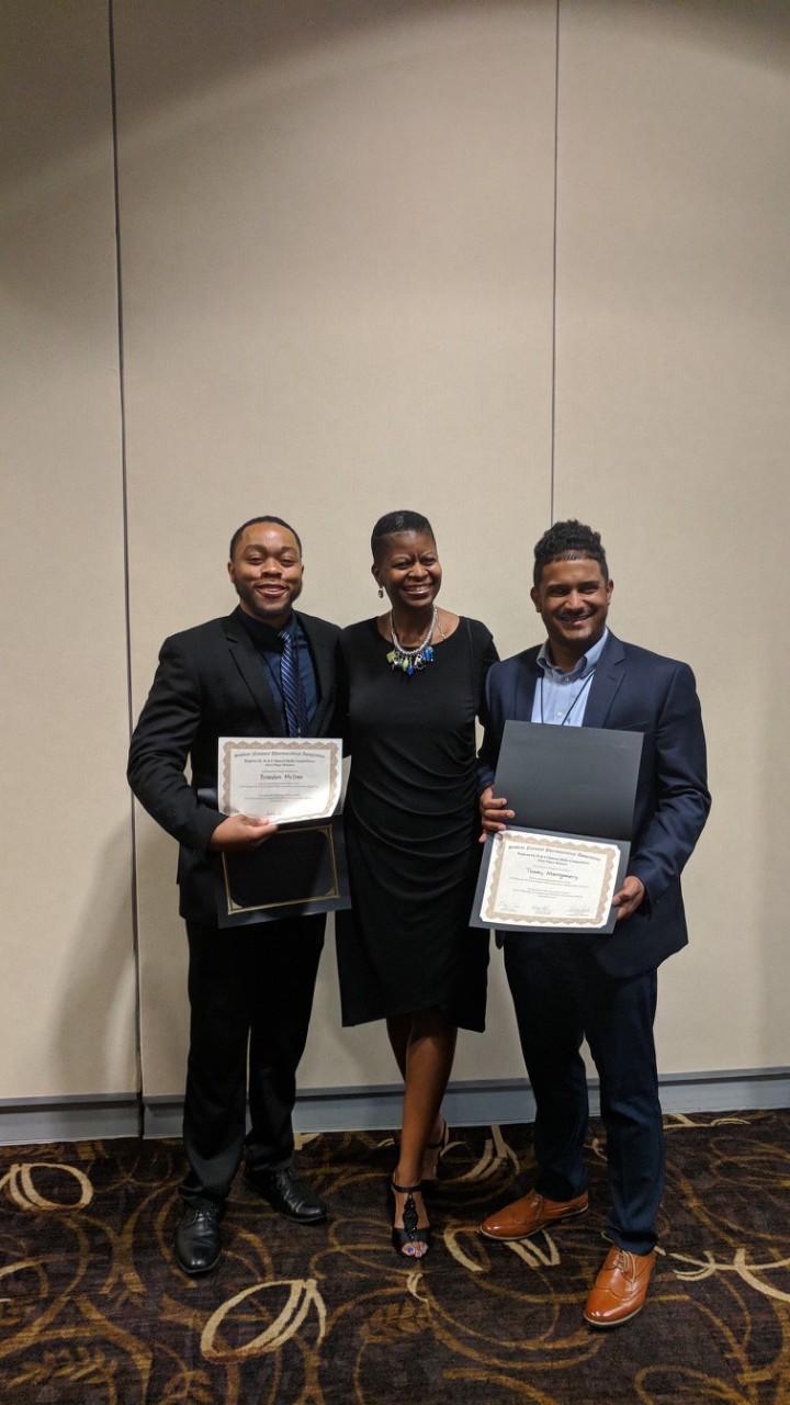 Brandon McCrea, PharmD, Pat Achoe, RpH, and Tommy Montgomery