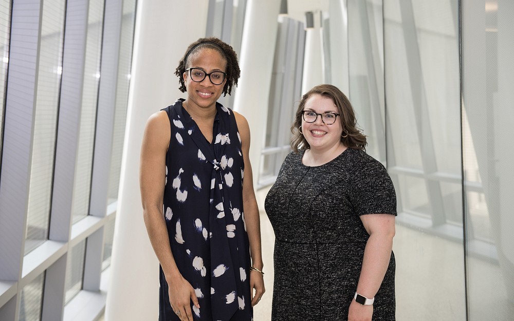 Ndidi Unaka, MD, and Ellen Pittman are this year's Leonard Tow Humanism Award recipients.