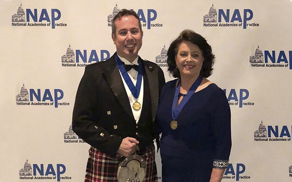 Dean Neil MacKinnon, PhD, and Jill Boone, PharmD 