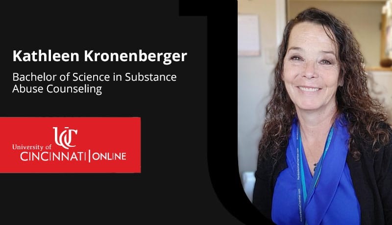 Alumni Spotlight - Kathleen Kronenberger, BS in Substance Abuse Counseling