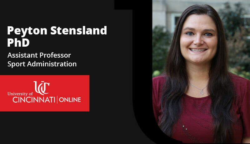 Faculty Spotlight: Peyton Stensland, Master’s in Sport Administration