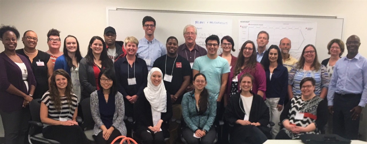 A group photo of UC's College of Engineering and Applied Science Diversity and Inclusion Council.
