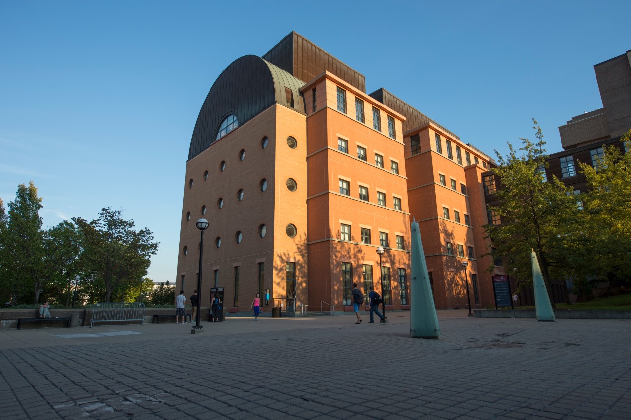 A view of the Engineering Research Center