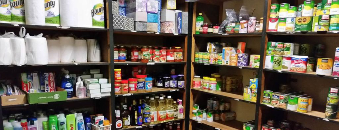 photo of a food pantry