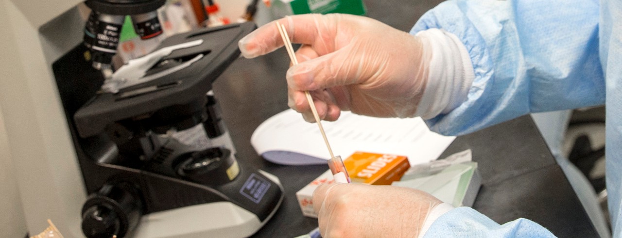 College of Allied Health Sciences Medical Laboratory Sciences Students in Classroom