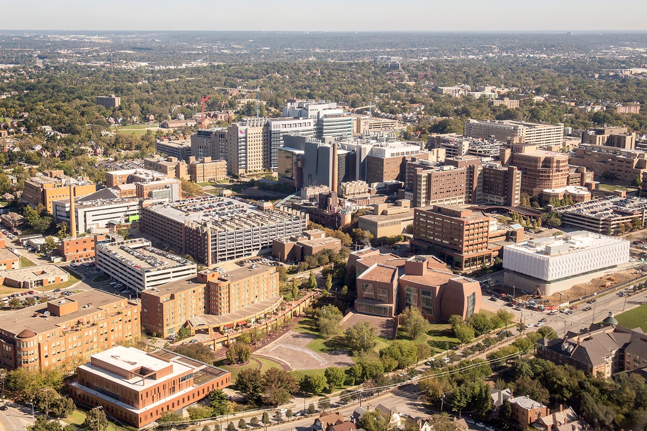 Photo of the Academic Health Center at the University of Cincinnati
