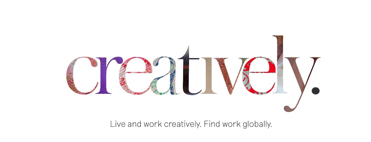 creatively logo - live and work creatively. find work globally