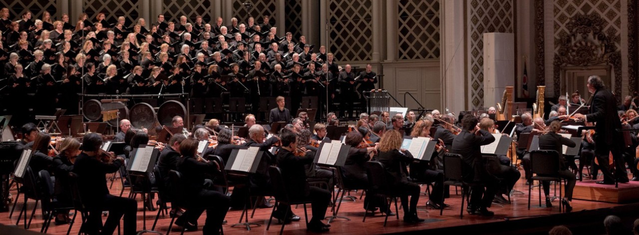 A photograph of the May Festival Chorus.