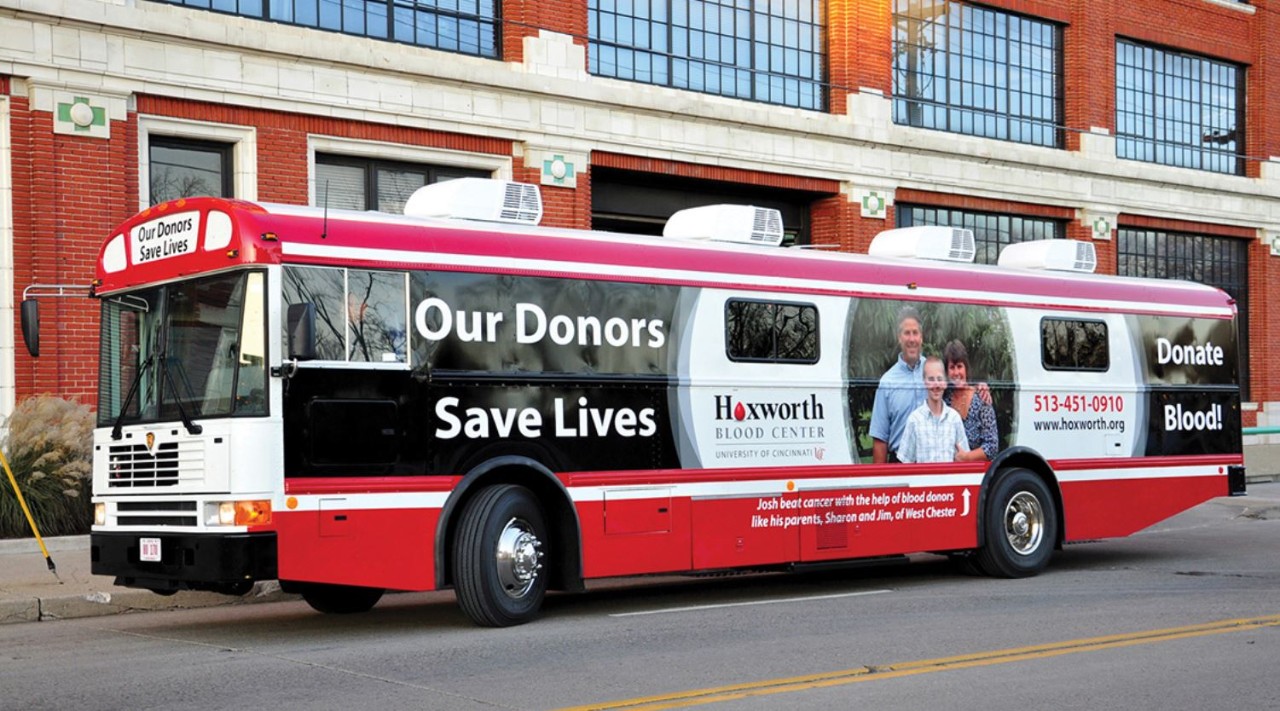 Hoxworth donor bus