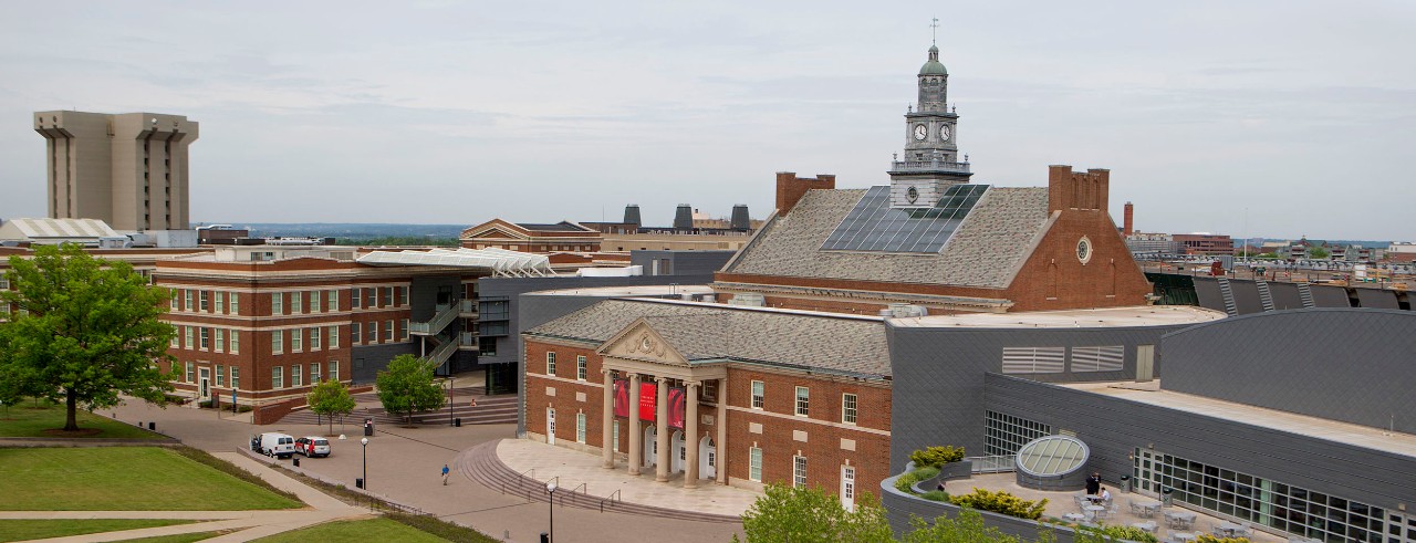 exterior of Tangeman University Center building