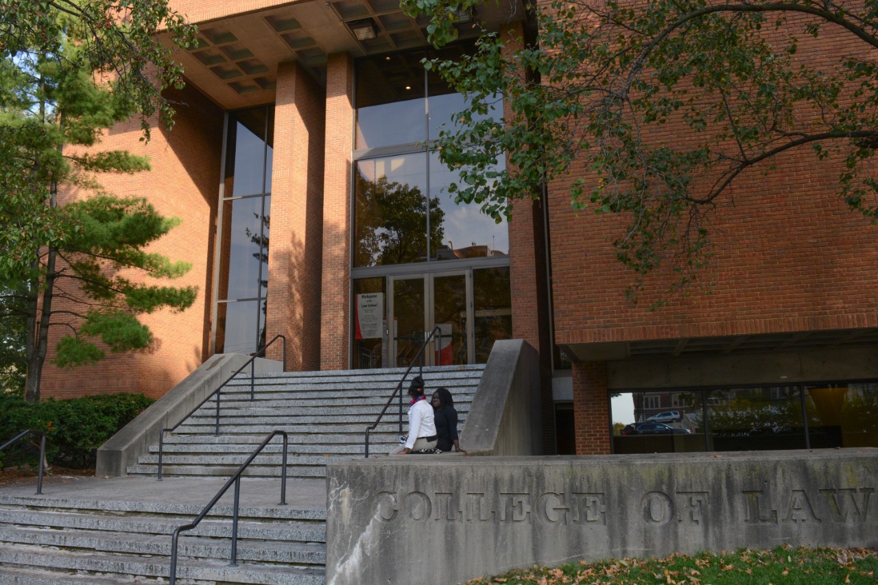 College of Law building entrance