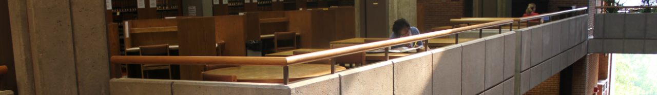 A student sits at a desk 