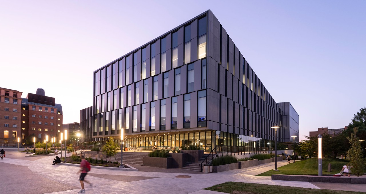 Lindner Hall, home of the Carl H. Lindner College of Business at the University of Cincinnati.