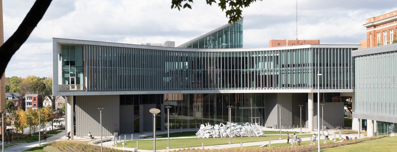 Health Sciences Bulding exterior 