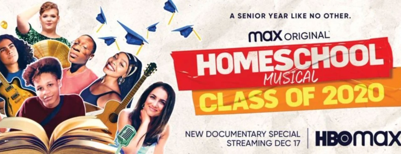 A promotional image for HBO Max "Homeschool Musical"