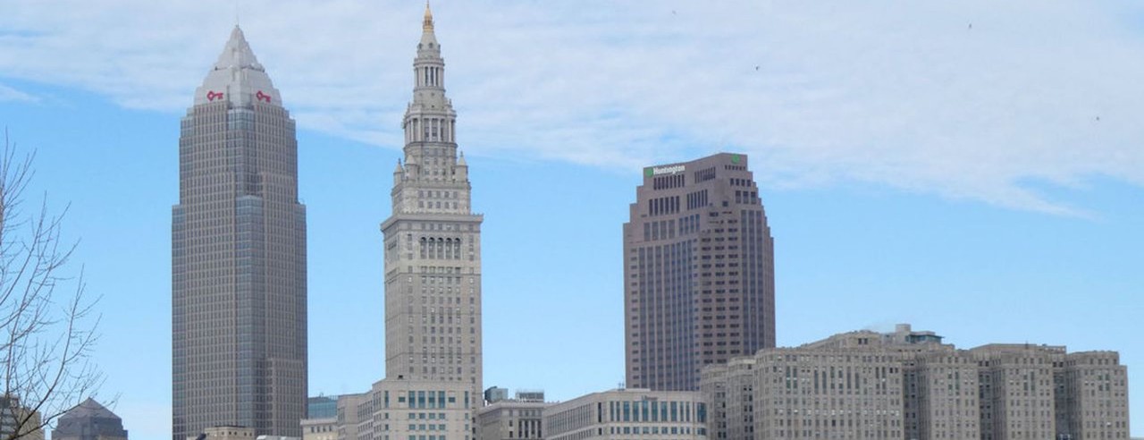 Cleveland skyline during daytime