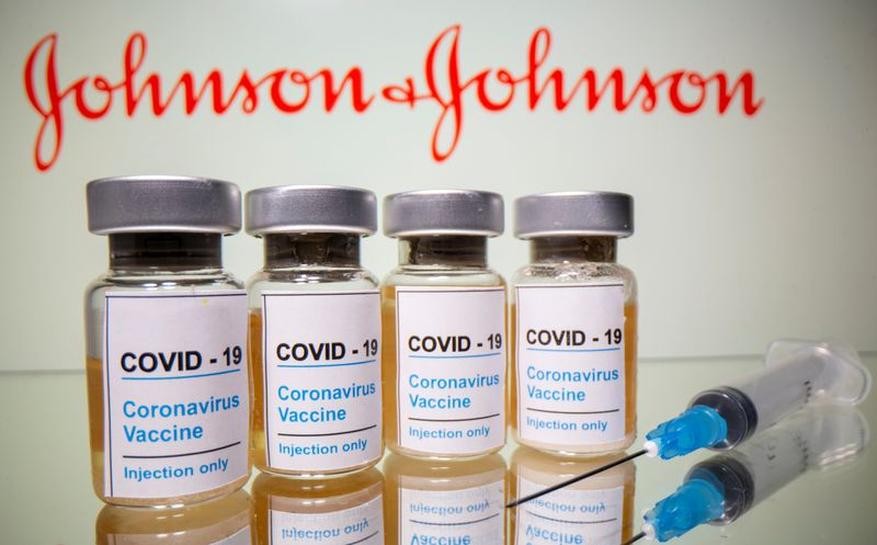 bottles of the Johnson and Johnson vaccine