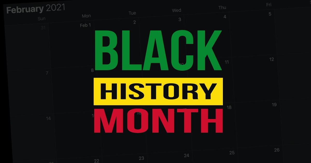 Black History Month banner