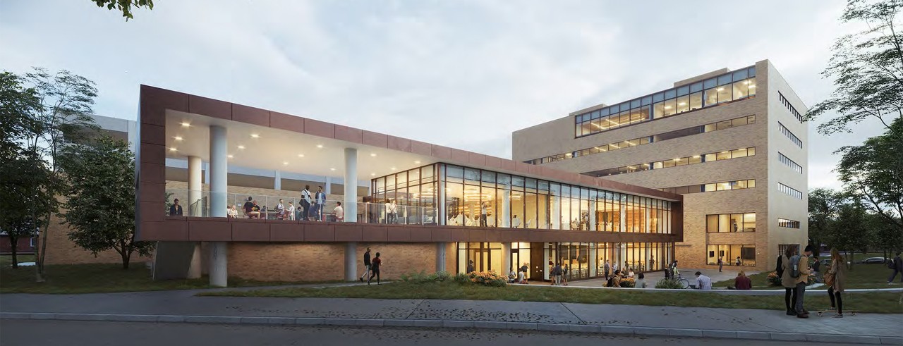 Rendering of New UC College of Law building