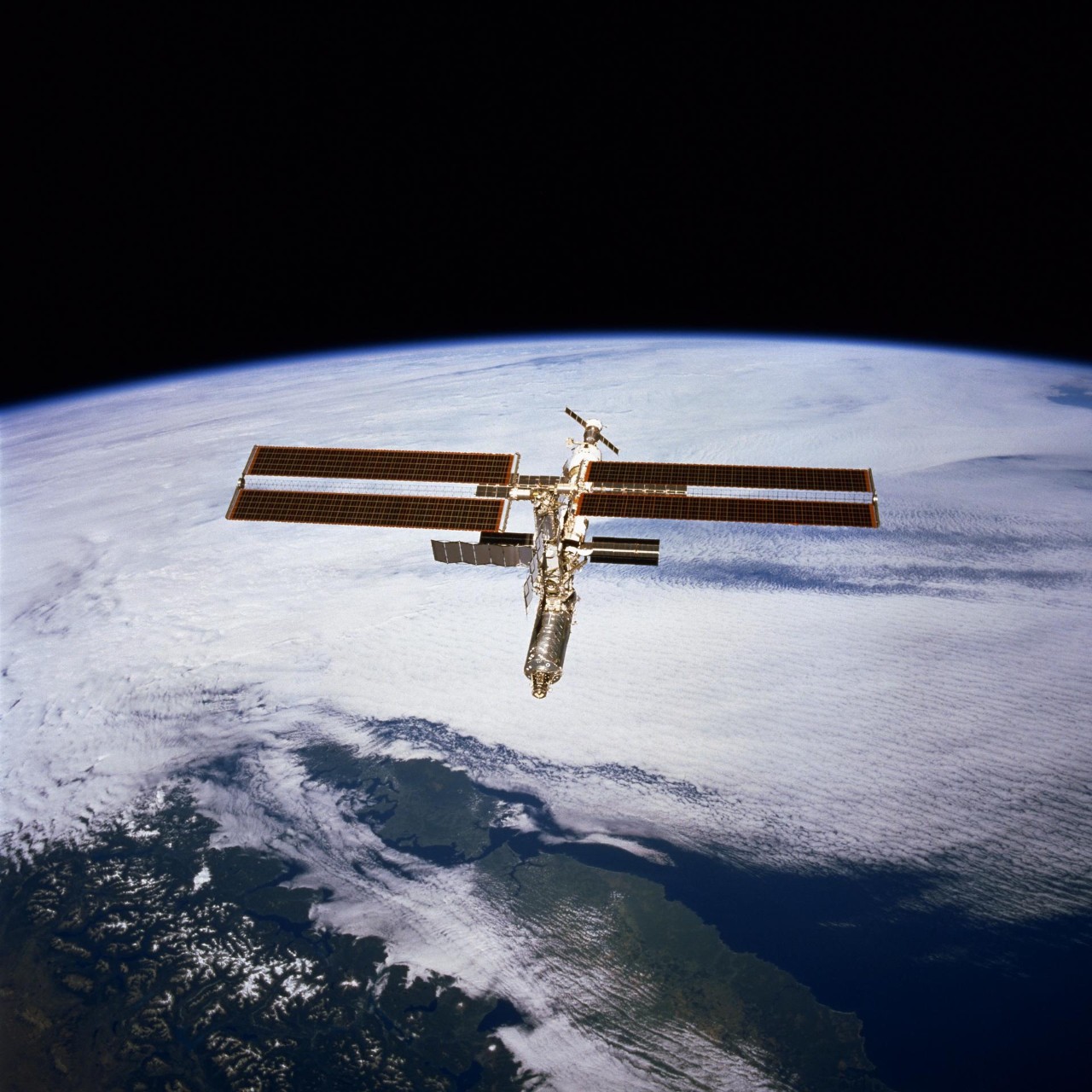 The International Space Station.