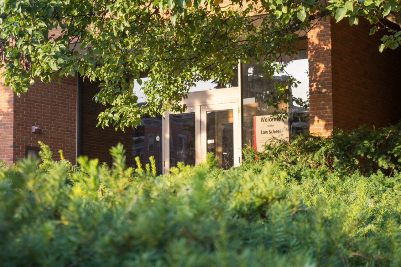 College of Law Back Entrance.