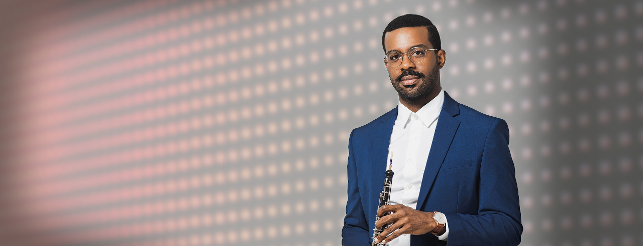 A portrait of new CCM faculty member Titus Underwood.