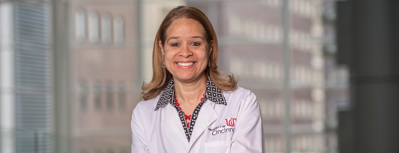 Mia Mallory, MD, shown in the UC College of Medicine