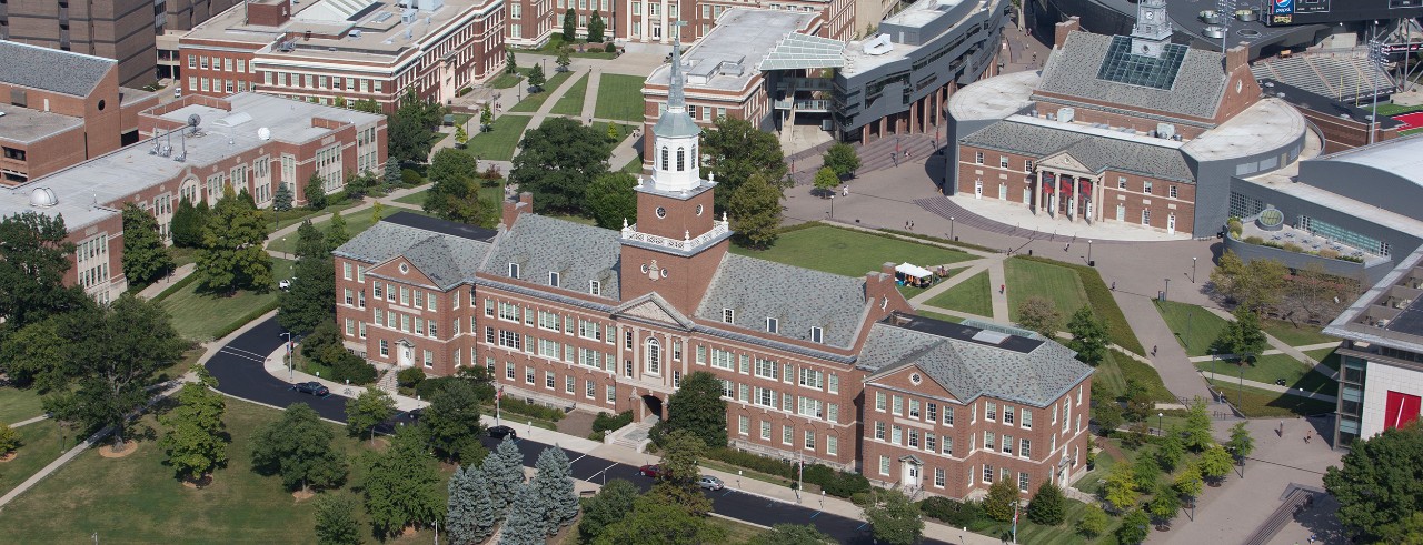 University of Cincinnati aerial image