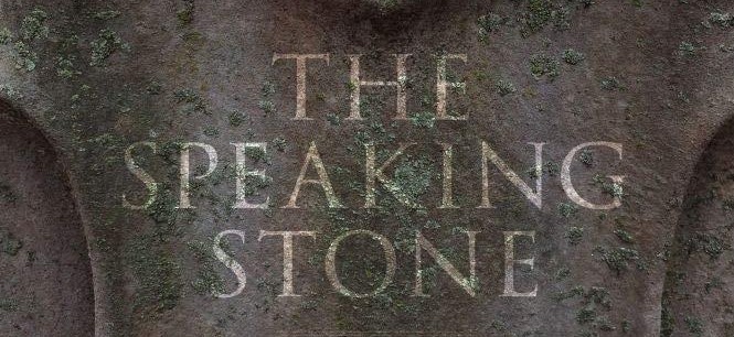 Book cover for The Speaking Stone