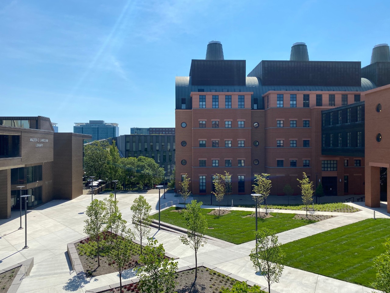 Back of Engineering Research Center