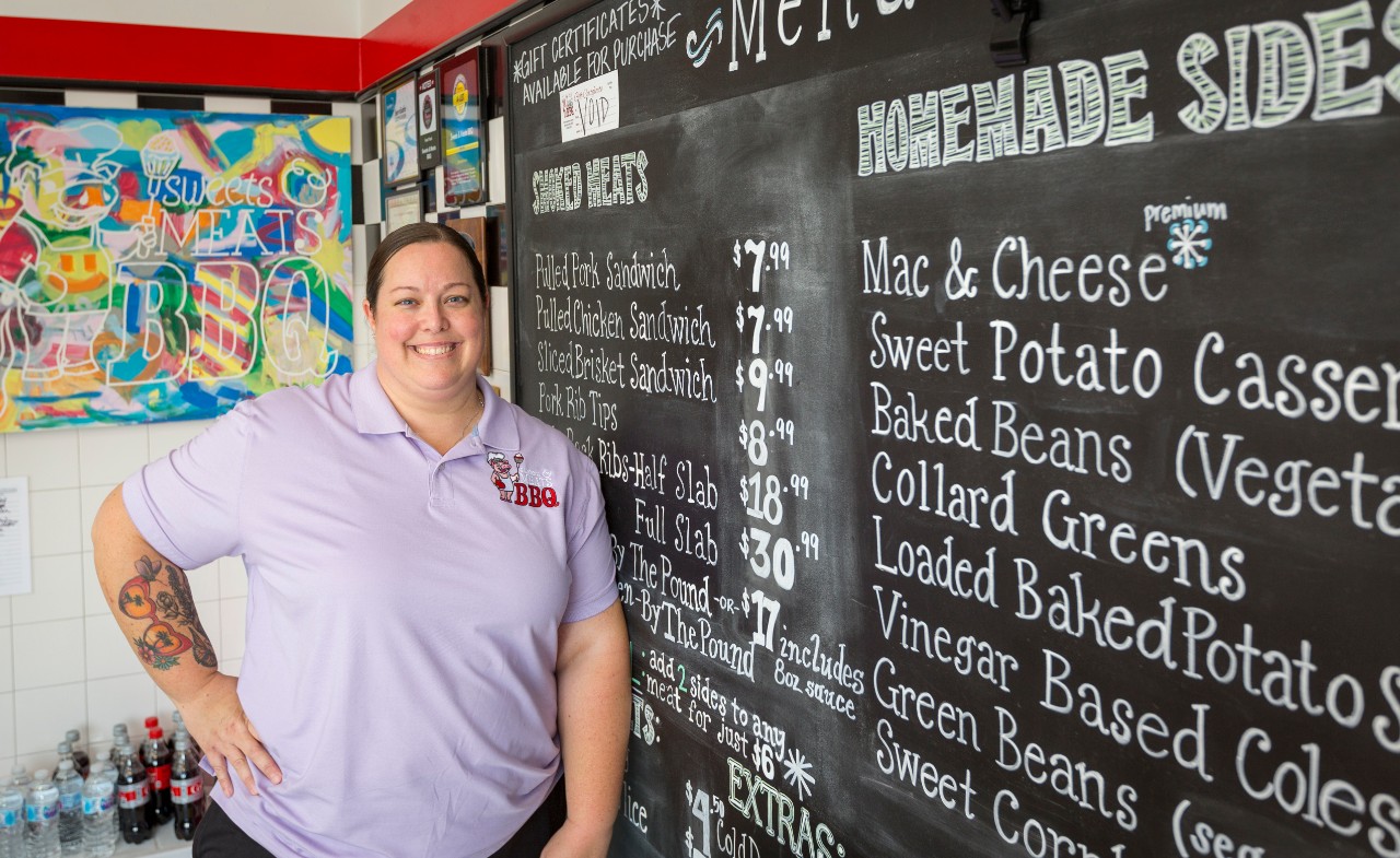 Kristen Bailey (CEO) of Sweets & Meats BBQ