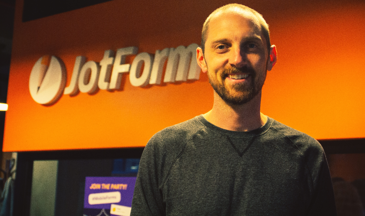 A&S alumnus Chad Reid, vice president of marketing and communication for JotForm