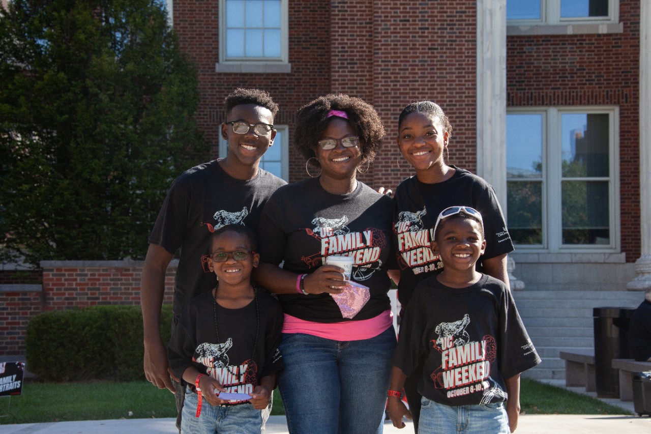 A photo gallery captures the highlights of UC Family Fun Weekend