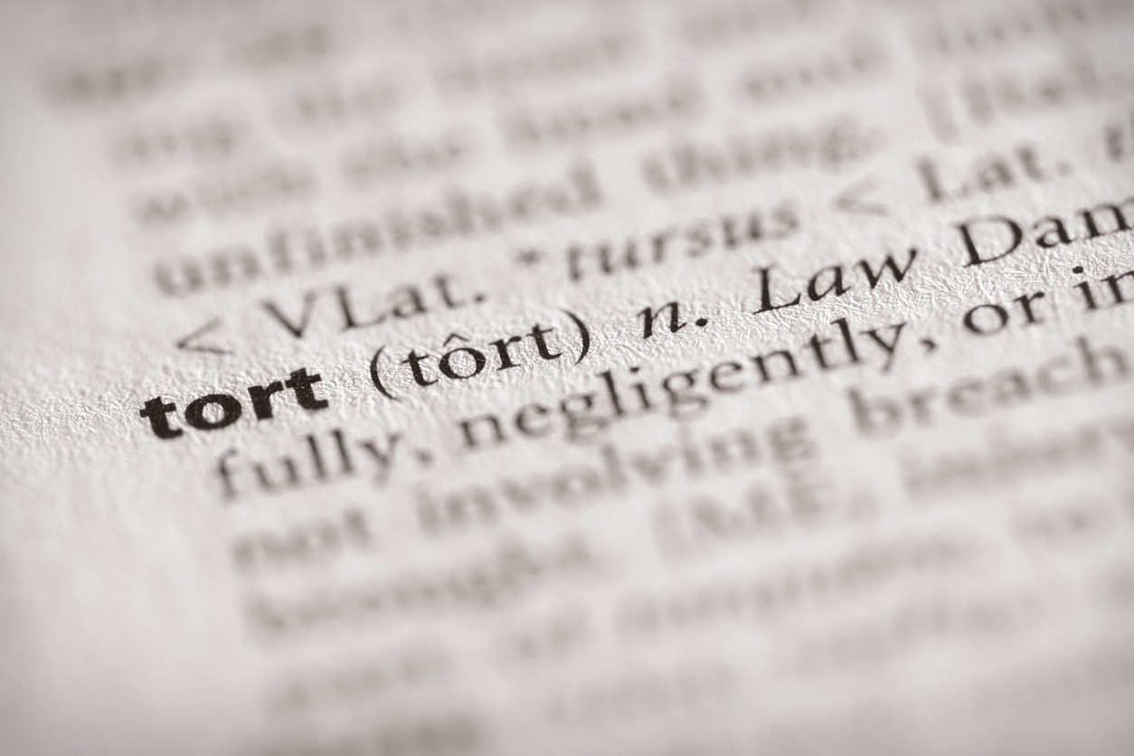 Photo of tort definition