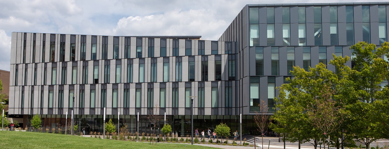 Lindner Hall, the home of the Carl H. Lindner College of Business.