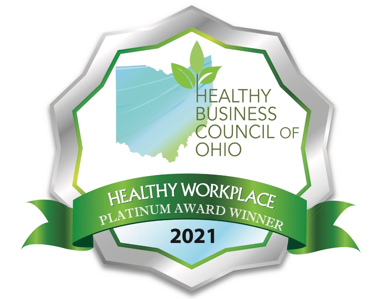 Healthy Worksite Platinum Award Winner 2021