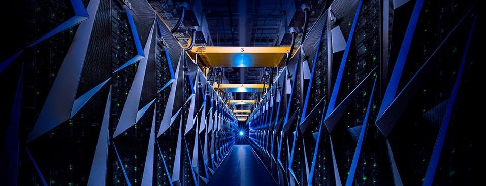 Rows of computer terminals