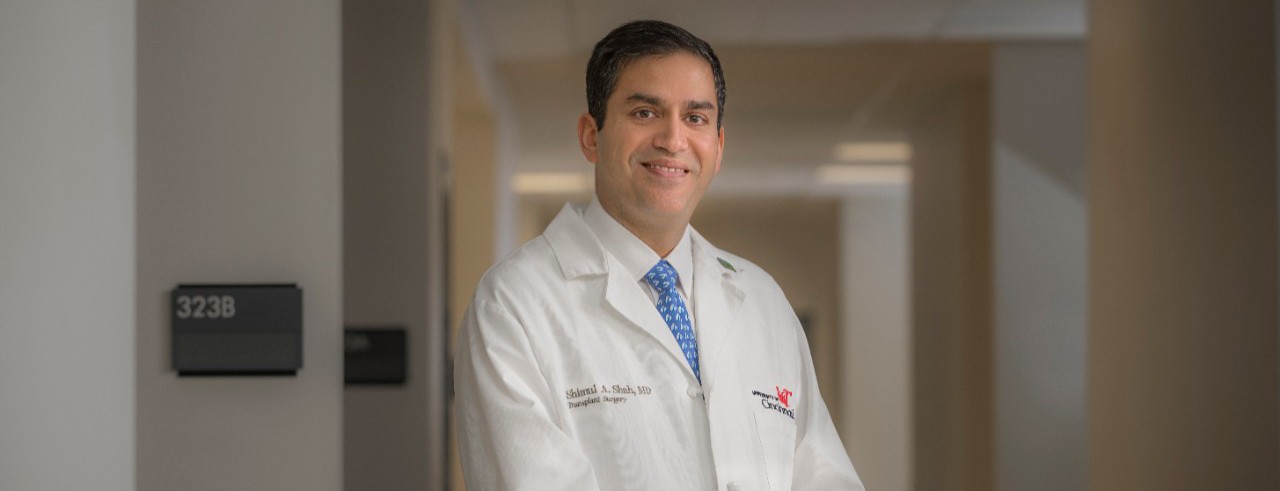 Shimul Shah, MD, the James and Catherine Orr Endowed Chair of Liver Transplantation and professor in the Department of Surgery in the UC College of Medicine