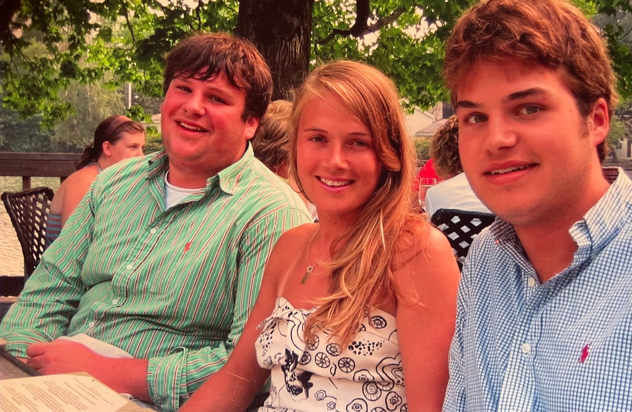 Will Thayer, his sister Abby Esselen and Richard Thayer.