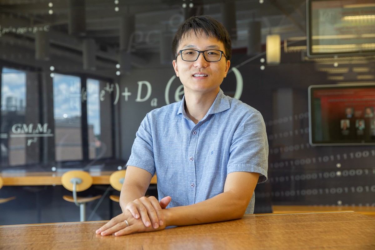 Yeongin Kim, assistant professor of electrical engineering in UC's College of Engineering and Applied Science, created a patented new flexible skin sensor that fits better than a BAND-AID.