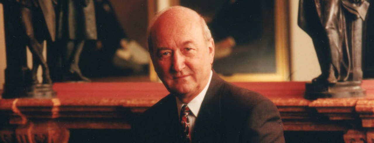 A portrait of CCM Dean Emeritus Robert J. Werner.