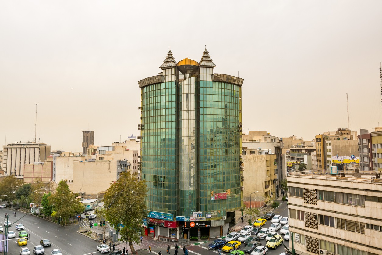 Photo of Iran's business district