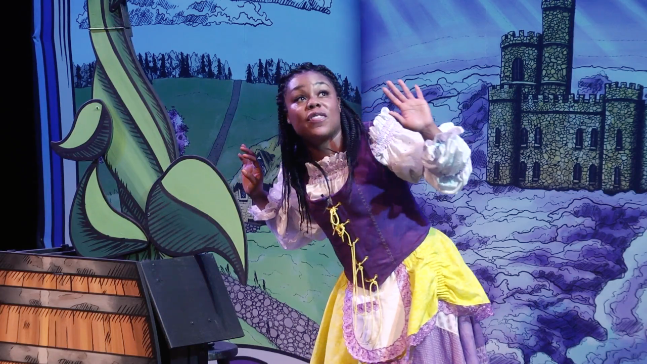 Performer in "Jacqueline and the Beanstalk," by the Children's Theatre of Cincinnati
